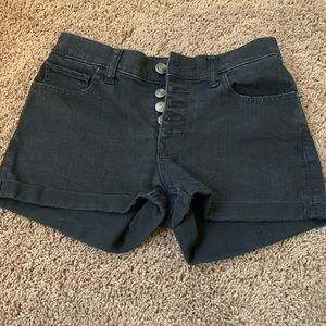 Express jeans high waisted shorts